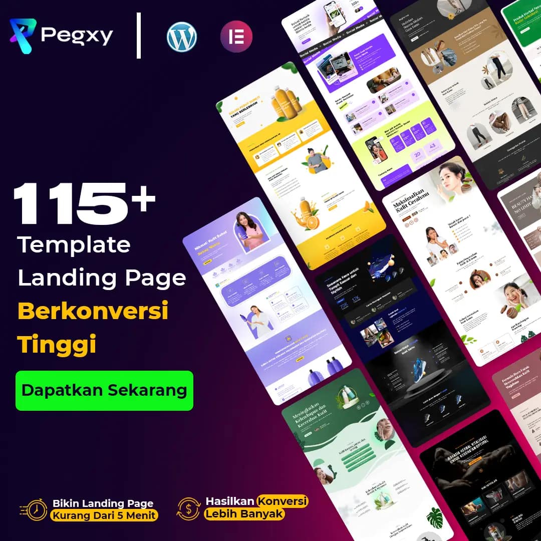 Template LANDING PAGE KONVERSI TINGGI 9